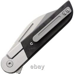 FINCH Reciprocity Liner Folding Knife 3 154CM Steel Blade Carbon Fiber Handle