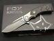 Fox Knives 40th Anniversary M390 Carbon Fiber Folding Flipper Pocket Knife Edc