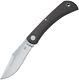 Fox Libar Folding Knife Black Carbon Fiber Handle Plain M390 Blade 01fx848