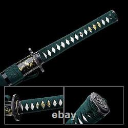 Fengze Hand Forged Japanese Samurai Katana Carbon Steel Folding quenching for