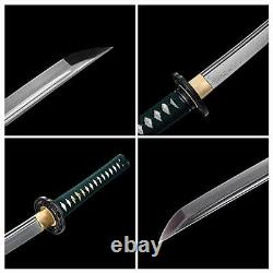 Fengze Hand Forged Japanese Samurai Katana Carbon Steel Folding quenching for