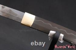 Folded 1095 Carbon Steel Clay Tempered Bare Blade For Japanese Samurai Katana