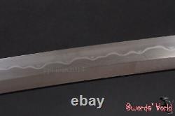 Folded 1095 Carbon Steel Clay Tempered Bare Blade For Japanese Samurai Katana