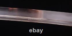 Folded Steel Clay Tempered Katana Japanese Samurai Real Sword Sharp Battle Ready