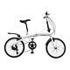 Folding Bikes For Adult Folding Bike For Adults 20 7 Speed White Bicycle Bike