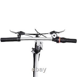 Folding Bikes for Adult Folding Bike for Adults 20 7 speeds white, bicycle bike