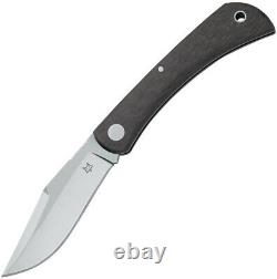 Fox Libar Pocket Knife Slip Joint Carbon Fiber Folding Bohler M390 Blade 582CF
