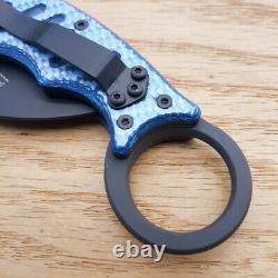 Fox Linerlock Folding Knife 2.5 Bohler N690 Steel Blade Carbon Fiber Handle