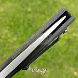 Fox Suru Framelock Folding Knife 2.25 M390 Stainless Blade Carbon Fiber Handle