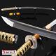 Golden Japanese Samurai Sword Katana 2048 Layers Folded Steel Sharp Can Cut Tree