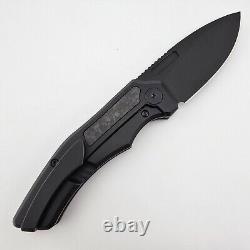 Griffin Co. Scout F3 Black DLC Titanium Marble Carbon Fiber 3? DLC M390 Blade