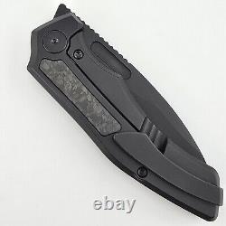 Griffin Co. Scout F3 Black DLC Titanium Marble Carbon Fiber 3? DLC M390 Blade