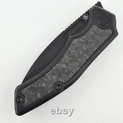 Griffin Co. Scout F3 Black DLC Titanium Marble Carbon Fiber 3? DLC M390 Blade