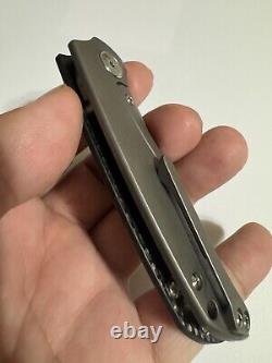 HEA Design Chief Folding Knife S35VN Carbon Fiber and Titanium