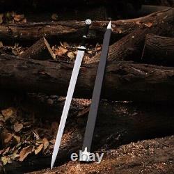 Hand Forged High Carbon Steel Viking Sword Sharp / Battle Ready Medieval Sword