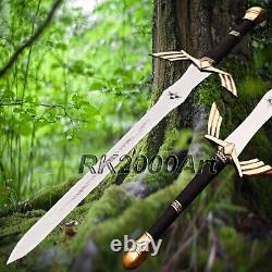 Hand Forged High Carbon Steel Viking Sword Sharp / Battle Ready Medieval Sword