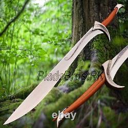 Hand Forged High Carbon Steel Viking Sword Sharp / Battle Ready Medieval Sword