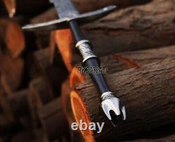 Hand Forged High Carbon Steel Viking Sword Sharp / Battle Ready Medieval Sword