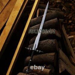 Hand Forged High Carbon Steel Viking Sword Sharp / Battle Ready Medieval Sword