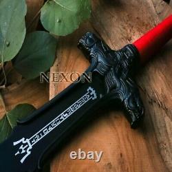 Hand Forged High Carbon Steel Viking Sword Sharp / Battle Ready Medieval Sword