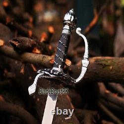 Hand Forged High Carbon Steel Viking Sword Sharp / Battle Ready Medieval Sword