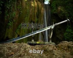 Hand Forged High Carbon Steel Viking Sword Sharp / Battle Ready Medieval Sword