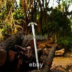 Hand Forged High Carbon Steel Viking Sword Sharp / Battle Ready Medieval Sword