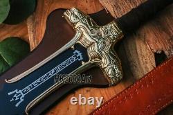 Hand Forged High Carbon Steel Viking Sword Sharp / Battle Ready Medieval Sword