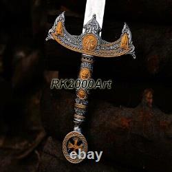 Hand Forged High Carbon Steel Viking Sword Sharp / Battle Ready Medieval Sword