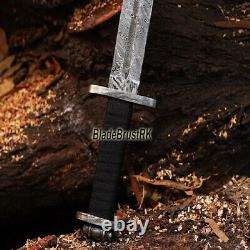 Hand Forged High Carbon Steel Viking Sword Sharp / Battle Ready Medieval Sword