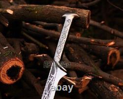 Hand Forged High Carbon Steel Viking Sword Sharp / Battle Ready Medieval Sword