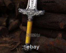 Hand Forged High Carbon Steel Viking Sword Sharp / Battle Ready Medieval Sword