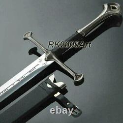 Hand Forged High Carbon Steel Viking Sword Sharp / Battle Ready Medieval Sword