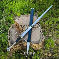 Hand Forged High Carbon Steel Viking Sword Sharp / Battle Ready Medieval Sword