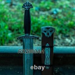 Hand Forged High Carbon Steel Viking Sword Sharp / Battle Ready Medieval Sword