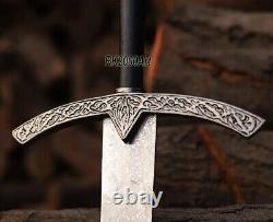 Hand Forged High Carbon Steel Viking Sword Sharp / Battle Ready Medieval Sword