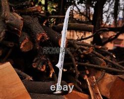 Hand Forged High Carbon Steel Viking Sword Sharp / Battle Ready Medieval Sword