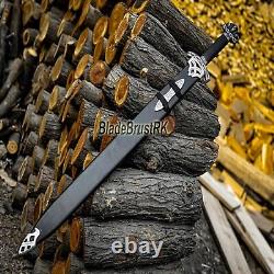 Hand Forged High Carbon Steel Viking Sword Sharp / Battle Ready Medieval Sword