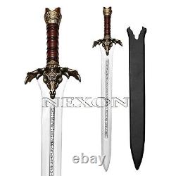 Hand Forged High Carbon Steel Viking Sword Sharp / Battle Ready Medieval Sword