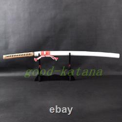 Handmade Full Tang Blade Japanese Samurai Sword Sharp Swords Folded Steel Katana