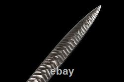 Handmade Spear Sword Folded Steel Sharpened