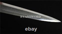Handmade Sword of Immortals 1095 Folded Steel Iron Fittings Kurgan Sword