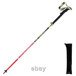 Hi-Quality Carbon Fiber Walking Sticks Folding Trekking Poles Alpenstocks Hiking