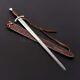 High Carbon Damascus Folded Steel Viking Sword Full Tang Handmade Razor Sharp Gk