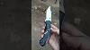 High Carbon Steel Folding Knife