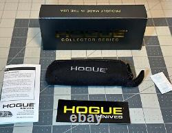 Hogue 24299-LIM Carbon Fiber DEKA COLLECTOR SERIES Clip Pt. 20CV Folding Knife