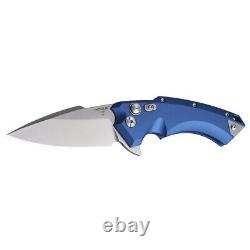 Hogue 34573-EXLRSR Blue Tumbled Spear Folding Knife Pocket Folder