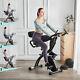 Home Cycling Bike Indoor Folding Stationary Upright Exercise X-bike Lcd Monitor