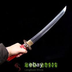 Japan Katanas Hand-Forged Honsanmai Lamination Clay Tempered Blade Samurai Sword