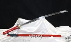 Japanese Samurai Sword Broadsword Katana Hand Folded High Carbon Steel #2443